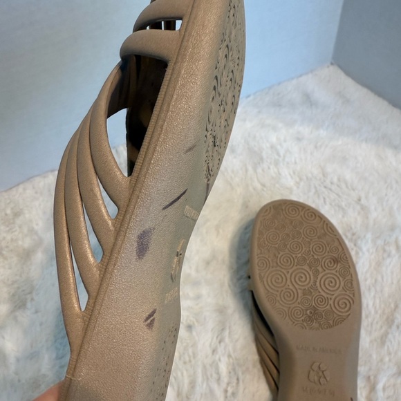 OKABASHI Venice women’s slide sandals size medium in chai (tan) - Picture 6 of 6